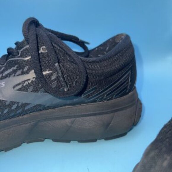 Brooks Womens Ghost 13 1203381B072 Black Running Shoes Sneakers Size 9 M - Picture 8 of 10